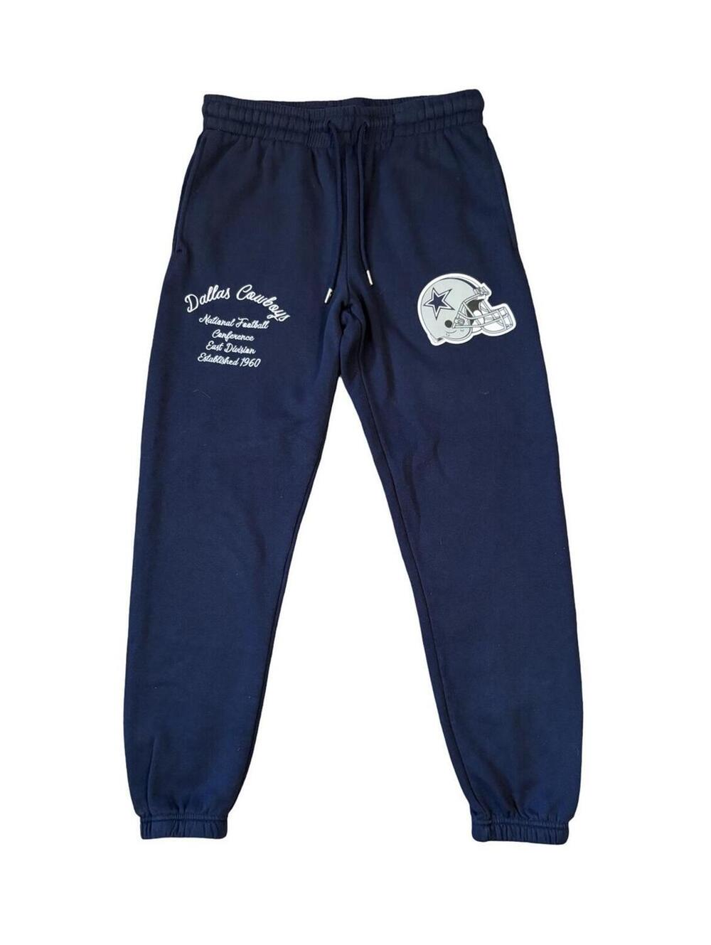 Ultra Game Dallas Cowboys NFL Men’s Size Small Football Blue Sweatpants Fleece